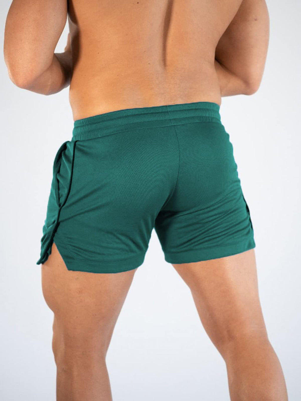 Superora Mens Running Gym Sport Shorts Breathable Outdoor Workout Training Shorts with Pockets