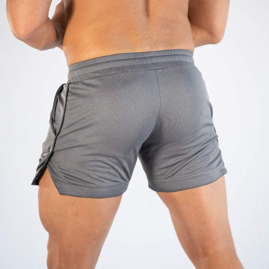 Superora Mens Running Gym Sport Shorts Breathable Outdoor Workout Training Shorts with Pockets