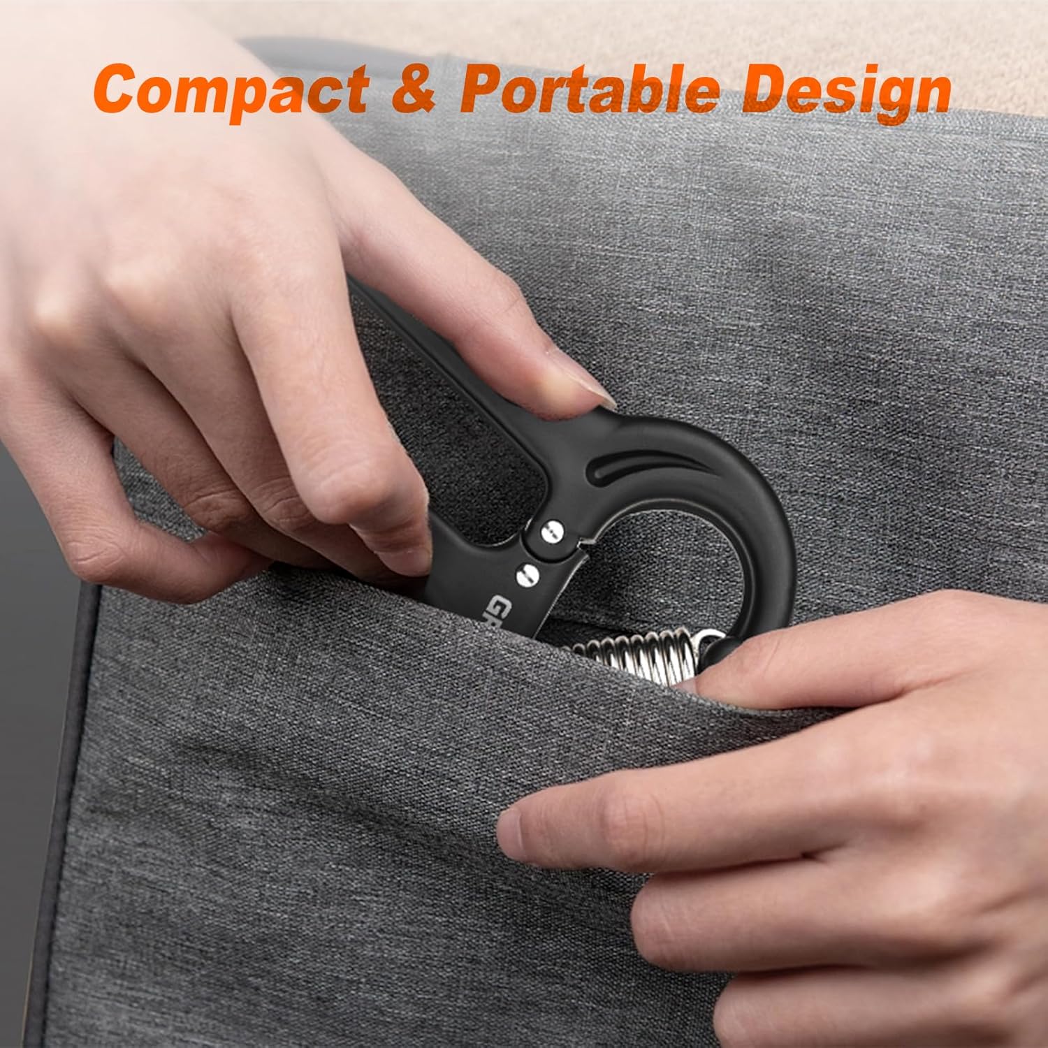 GRIFEMA GA5003 Hand Grips Strengthener, Forearm Strengthener, Hand Gripper with Counter, Adjustable Resistance 5-60kg, for Muscle Building and Injury Recovery